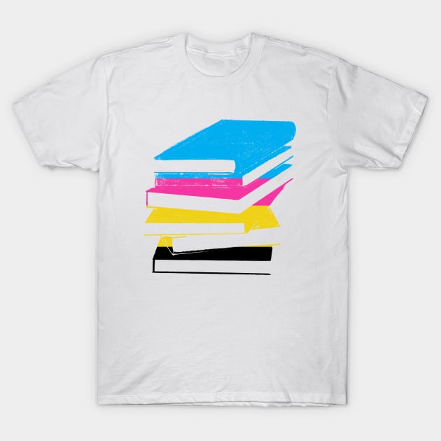 CMYK STACK 096 T-Shirt by ollieoops